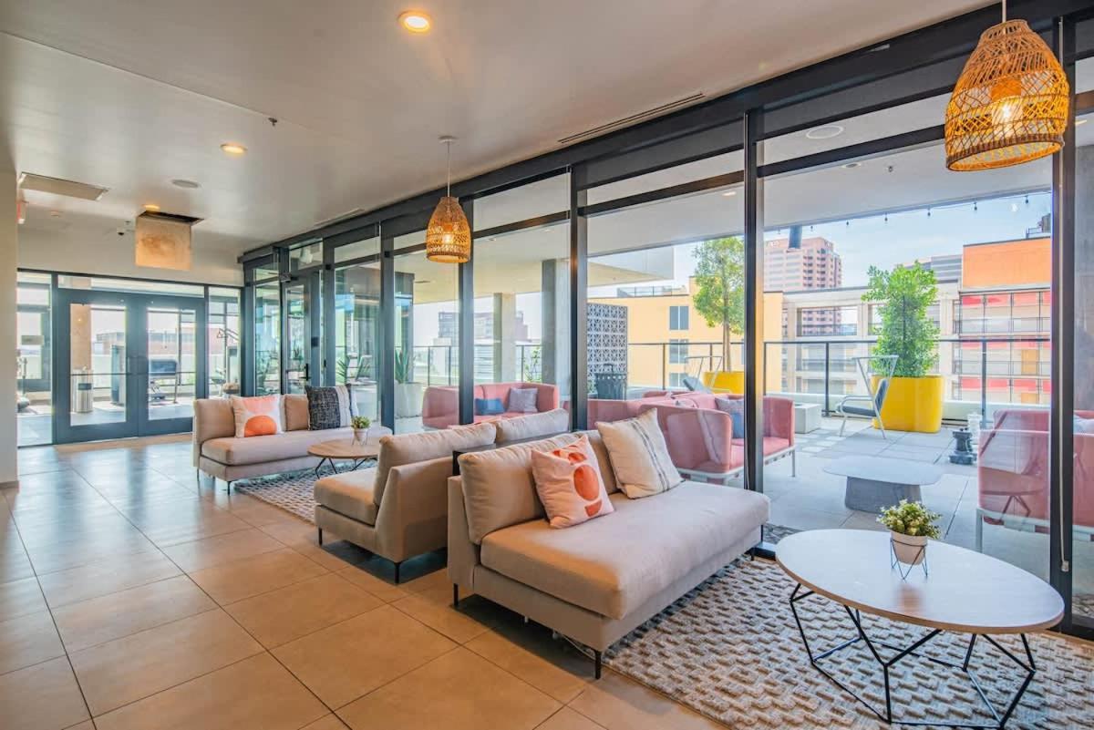 Ferienwohnung Detailed 2Bd, Highrise Dt, Pool, Gym, Parking, Sleeps 8 Phoenix Exterior foto
